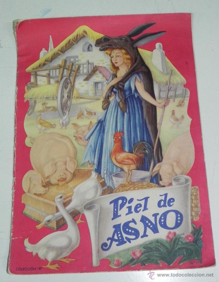 Livros em segunda m&atilde;o: ANTIGUO CUENTO PIEL DE ASNO, EDITORIAL FHER-BILBAO, ESPA&Ntilde;A. A&Ntilde;O 1960, 10 PAG. MIDE 33 X 23 CMS.