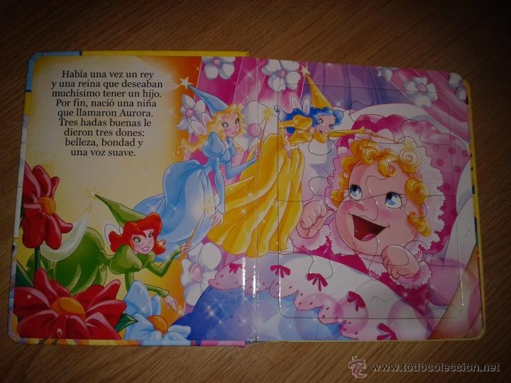 Libros de segunda mano: LA BELLA DURMIENTE - PUZLE - LIBRO CON 6 PUZLES - Foto 2