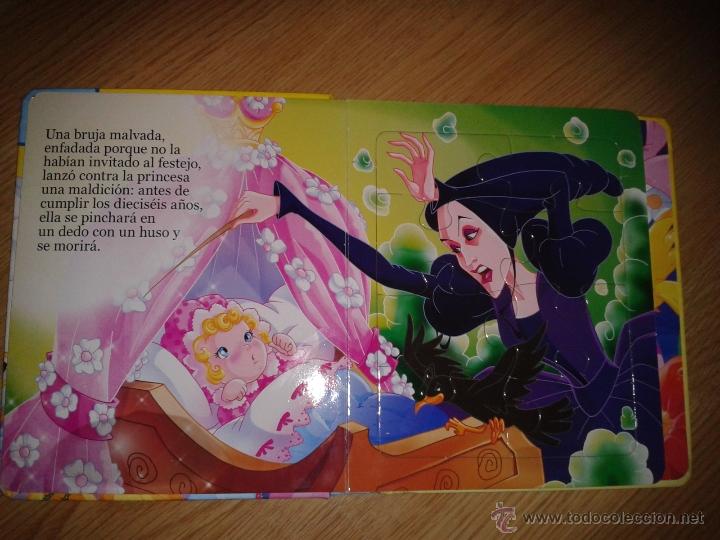 Libros de segunda mano: LA BELLA DURMIENTE - PUZLE - LIBRO CON 6 PUZLES - Foto 3