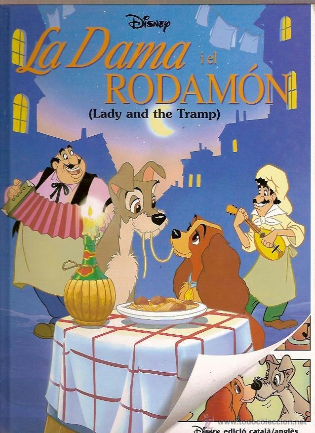 Libros de segunda mano: LA DAMA I EL RODAMON DISNEY EDICIO CATALA ANGLES - Foto 1