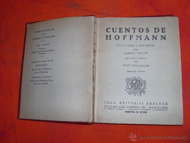 Libros de segunda mano: CUENTOS DE HOFFMANN - Foto 3