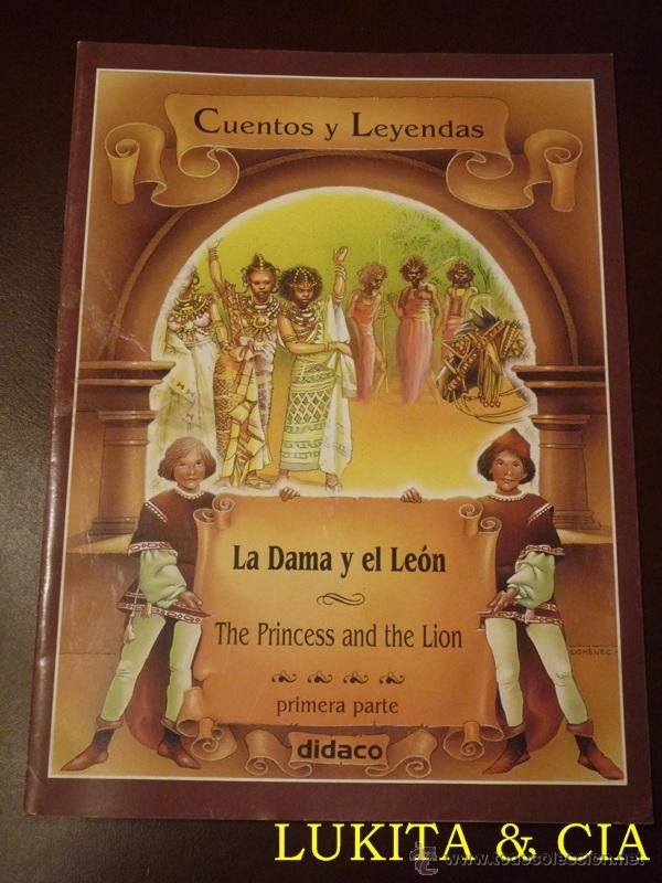 Libros de segunda mano: LA DAMA Y EL LE&Oacute;N - CUENTOS Y LEYENDAS - Foto 1