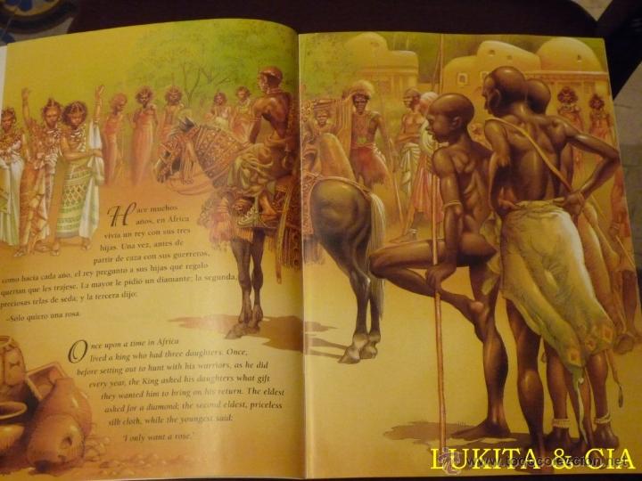 Libros de segunda mano: LA DAMA Y EL LE&Oacute;N - CUENTOS Y LEYENDAS - Foto 3