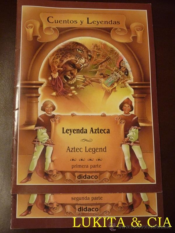 Libros de segunda mano: LEYENDA AZTECA - CUENTOS Y LEYENDAS - Foto 6