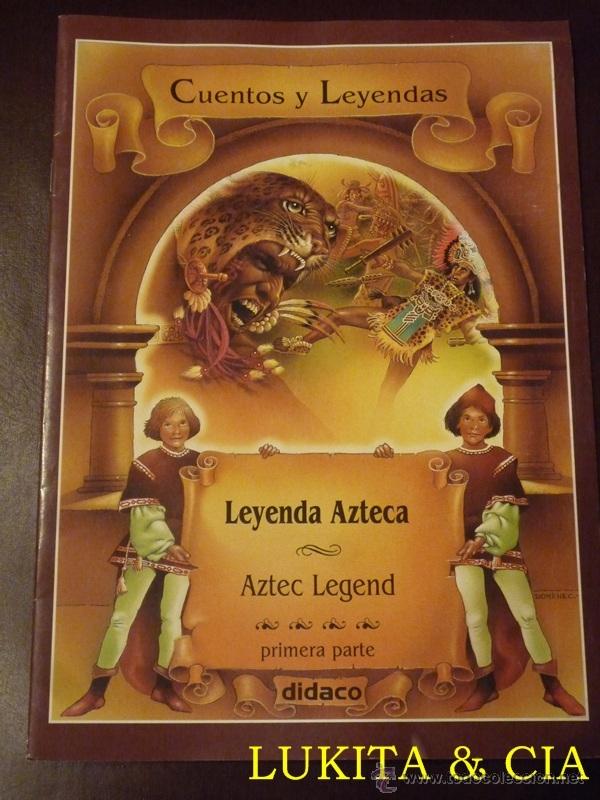 Libros de segunda mano: LEYENDA AZTECA - CUENTOS Y LEYENDAS - Foto 1