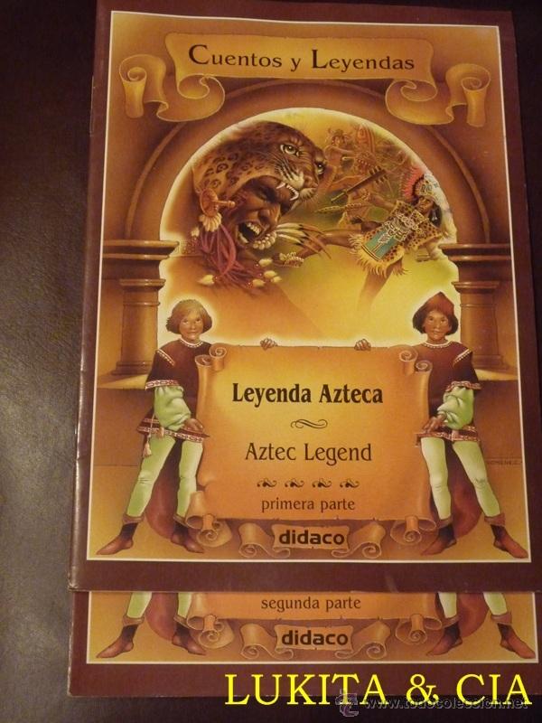 Libros de segunda mano: LEYENDA AZTECA - CUENTOS Y LEYENDAS - Foto 6