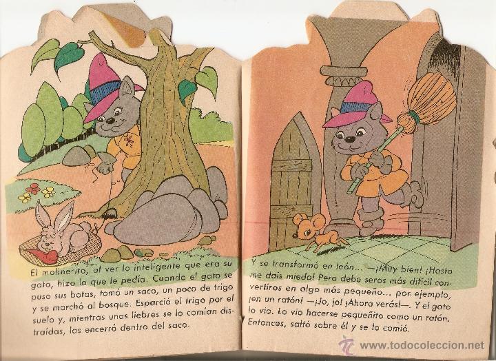 Libros de segunda mano: CUENTO TROQUELADO - EL GATO CON BOTAS - EDITORIAL ANTALBE - 1983 - Foto 2
