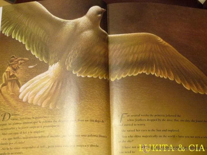 Libros de segunda mano: LA DAMA Y EL LE&Oacute;N - CUENTOS Y LEYENDAS - DIDACO - Foto 6