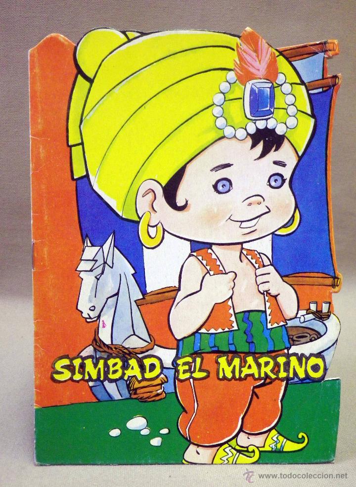 Libros de segunda mano: CUENTO, SIMBAD EL MARINO, VILMAR, CUENTOS TROQUELADOS, 8 PAGINAS