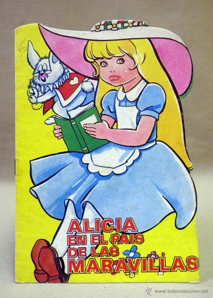 Libros de segunda mano: CUENTO, ALICIA EN EL PAIS DE LAS MARAVILLAS, CUENTOS TROQUELADOS, VILMAR, 8 PAGINAS