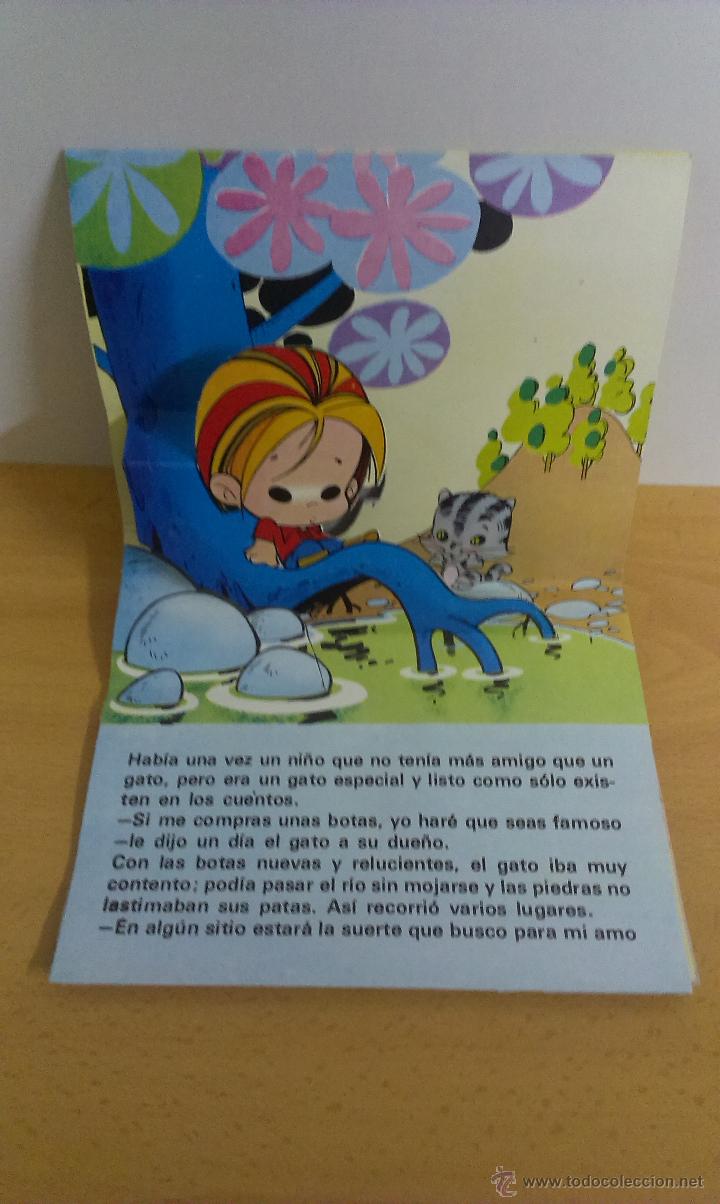 Libros de segunda mano: CUENTO INFANTIL PANORAMICO EL GATO CON BOTAS EDITORIAL ROMA - Foto 2