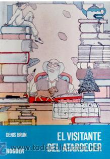 Libros de segunda mano: El visitante del atardecer, Denis Brun - Foto 1