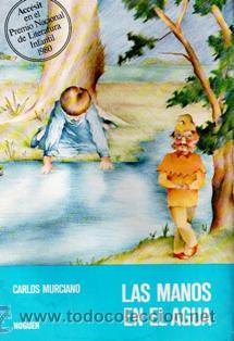 Libros de segunda mano: Las manos en el agua, Carlos Murciano - Foto 1