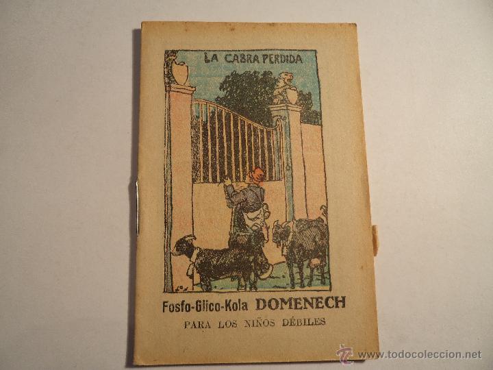 Libros de segunda mano: Cuento publicitario de kola Domenech. La cabra perdida. Ilustrado - Foto 1