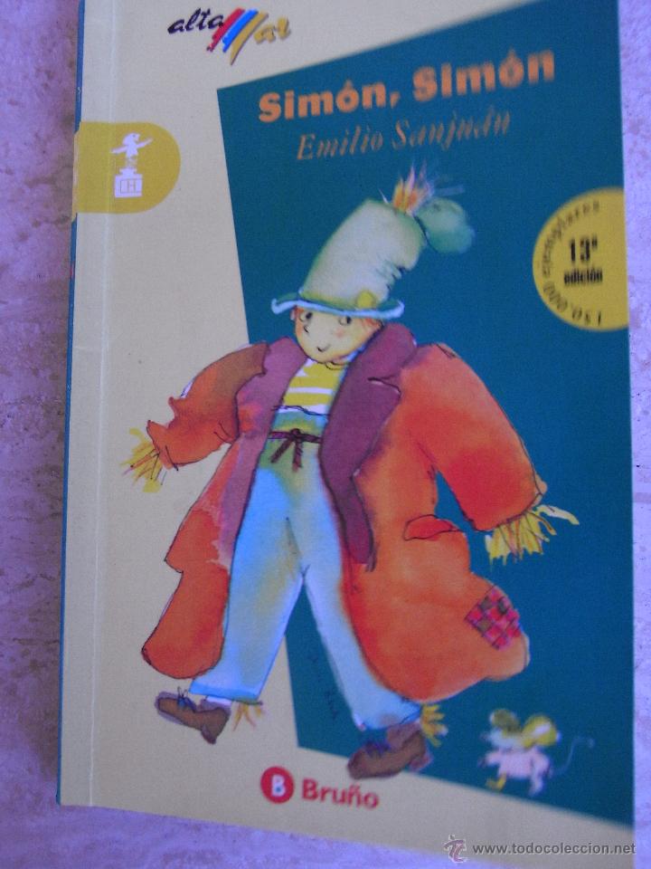 Libros de segunda mano: sim&oacute;n, Sim&oacute;n. Emilio Sanju&aacute;n. - Foto 1