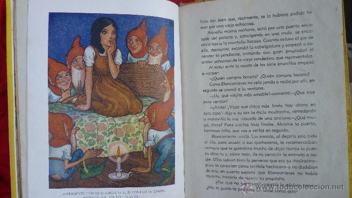 Libros de segunda mano: CUENTO DE BLANCANIEVES A&Ntilde;OS 1941, EDITORIAL MOLINO - Foto 2