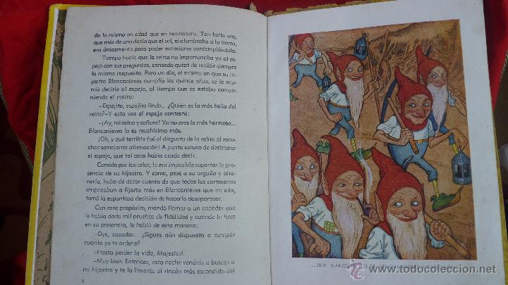 Libros de segunda mano: CUENTO DE BLANCANIEVES A&Ntilde;OS 1941, EDITORIAL MOLINO - Foto 4
