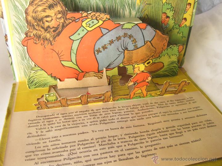 Libros de segunda mano: CUENTO DE PULGARCITO EN RELIEVE. EDICIONES INFANTILES RELIEVE. RECORTABLE - Foto 4