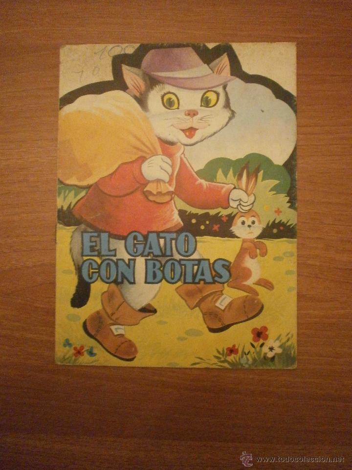 Libros de segunda mano: CUENTO TROQUELADO EL GATO CON BOTAS -- EDITORIAL ANTALBE - Foto 1