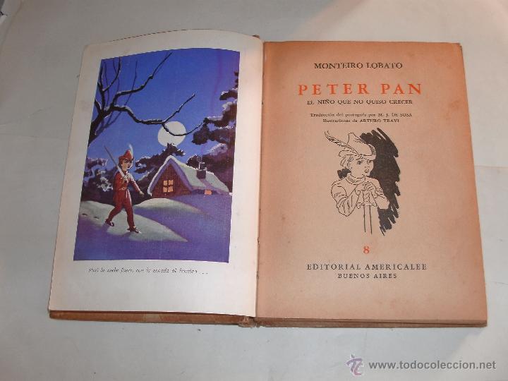 Libros de segunda mano: PETER PAN - MONTEIRO LOBATO - Foto 3