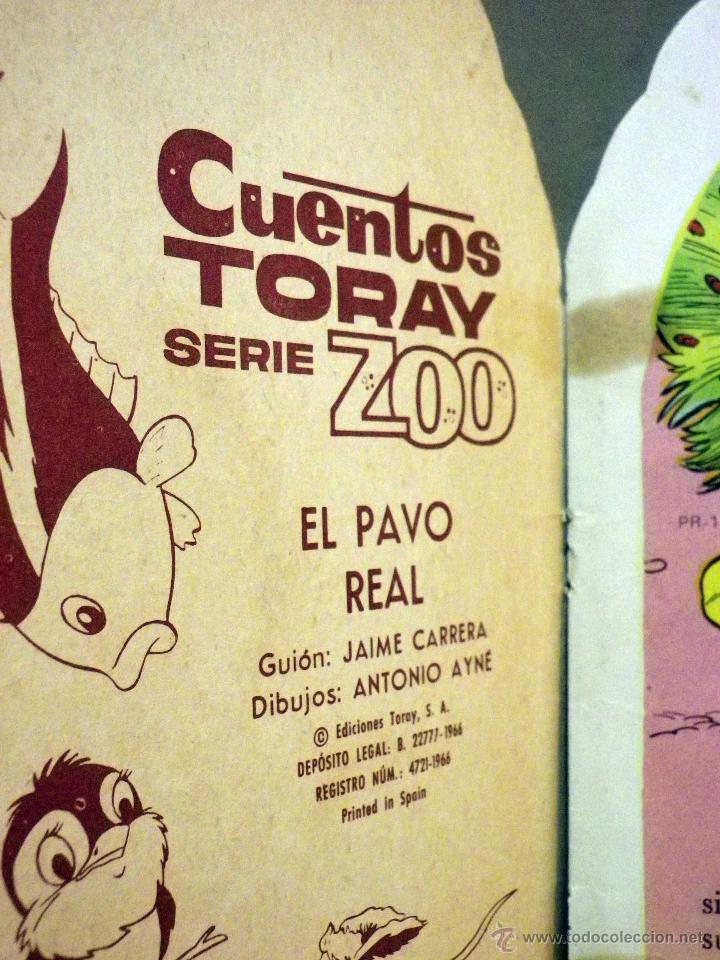 Libros de segunda mano: LIBRO, CUENTO TROQUELADO, EL PAVO REAL, N&ordm; 109, TORAY, 1966 - Foto 3