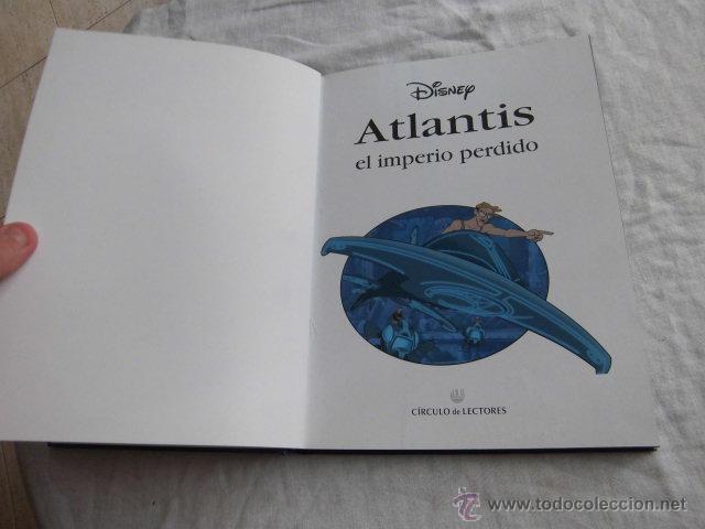 Libros de segunda mano: ATLANTIS EL IMPERIO PERDIDO .DISNEY.CIRCULO DE LECTORES 2001 - Foto 2