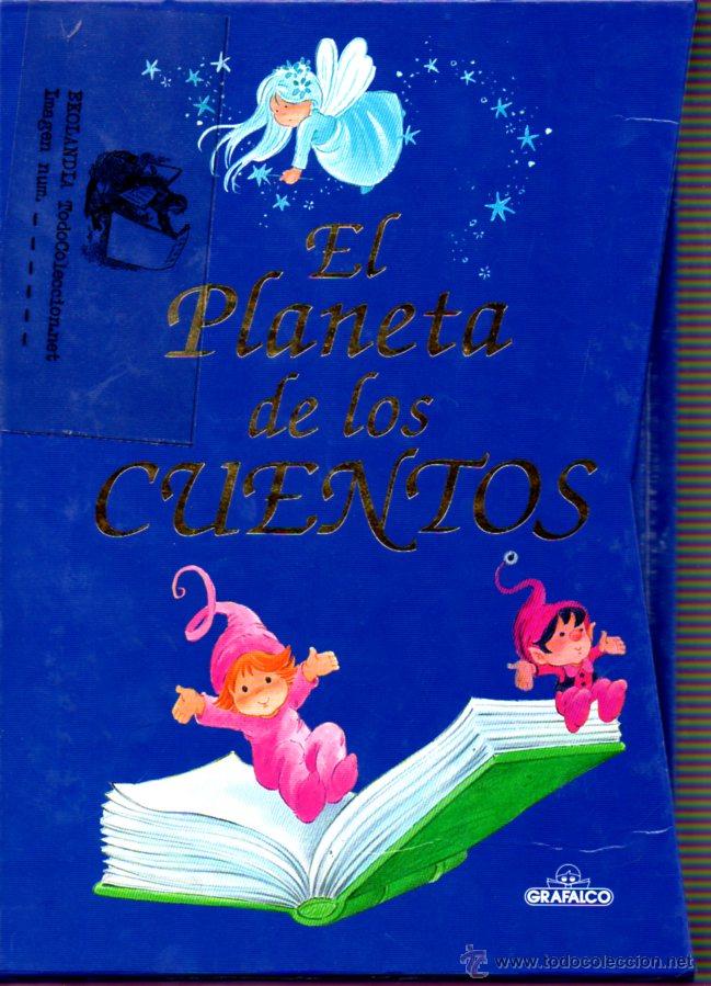 Libri di seconda mano: 0239 LB0 EKL EL PLANETA DE LOS CUENTOS 2 TOMOS CUENTOS CLASICOS INFANTILES ILUSTRADOS V3