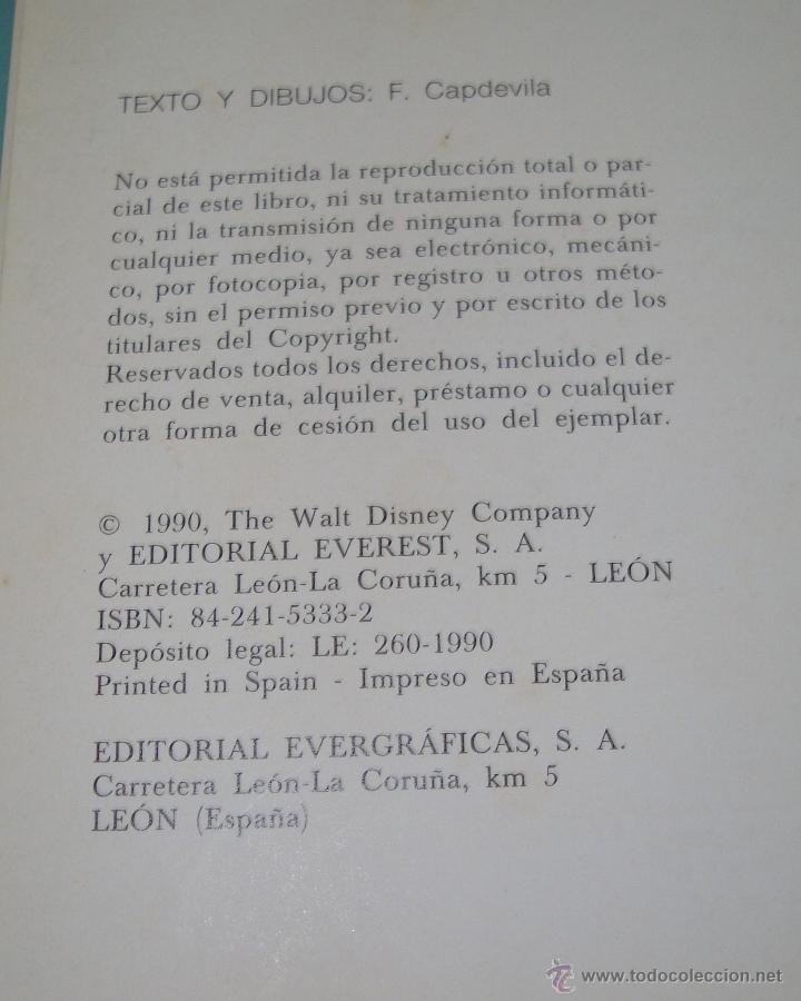Libros de segunda mano: DONALD.... Y LOS TRANSPORTES TERRESTRES EVEREST 1990 DISNEY - Foto 2