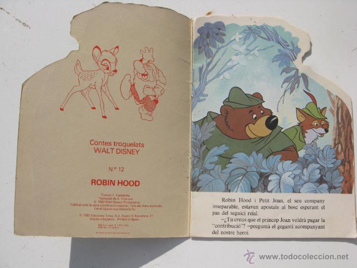 Libros de segunda mano: cuento - rob&iacute;n hood - n&ordm;12 ediciones toray barcelona - Foto 2