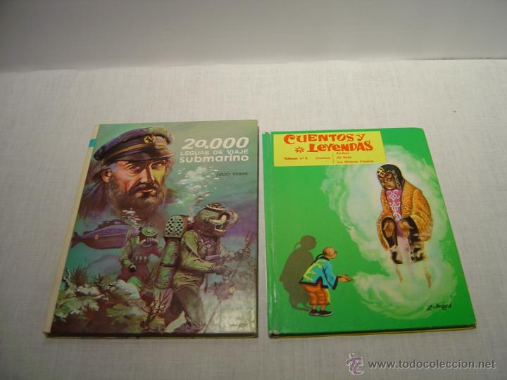 Libri di seconda mano: CUENTOS Y LEYENDAS Y 20.000 LEGUAS DE VIAJE SUBMARINO - EVA -