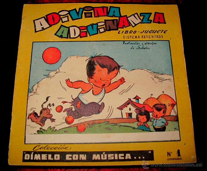 Second hand books: LIBRO-JUGUETE. COLECCION D&Iacute;MELO CON M&Uacute;SICA. N&ordm;1. MANUEL PLANAS, EDITOR. A&Ntilde;OS 50
