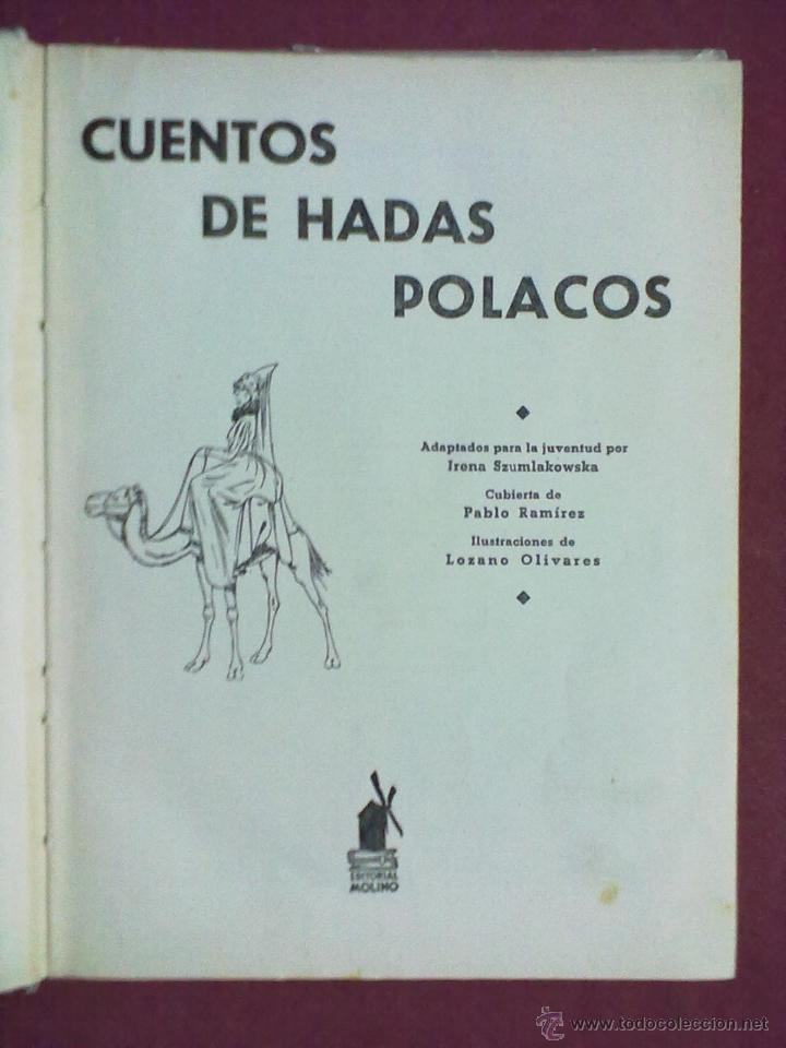 Libros de segunda mano: CUENTOS DE HADAS POLACOS EDITORIAL MOLINO 1960 - Foto 3