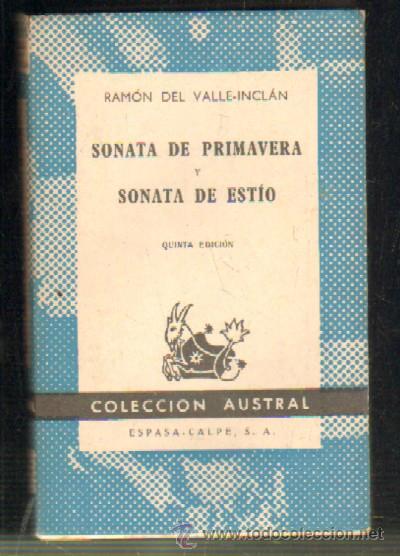 Libros de segunda mano: SONATA DE PRIMAVERA Y SONATA DE EST&Iacute;O.      A-AUSA-643 - Foto 1