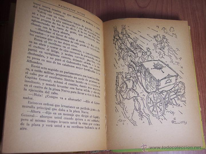 Libros de segunda mano: CUENTOS DE LA ALHAMBRA (WASHINGTON IRVING) - EDITORIAL MATEU - Foto 8