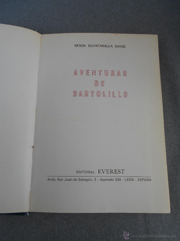 Libros de segunda mano: AVENTURAS DE BARTOLILLO - Foto 2