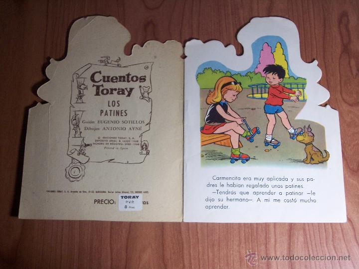 Libros de segunda mano: CUENTO TROQUELADO EDICIONES TORAY - 1968 ( LOS PATINES) - Foto 2