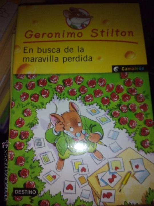 Libros de segunda mano: En busca de la maravilla perdida - num. 2 colecci&oacute;n Ger&oacute;nimo Stilton - Foto 1