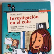 Libros de segunda mano: 3.	INVESTIGACIÓN EN EL COLE, DE ROY APPS.. Lote 48377304