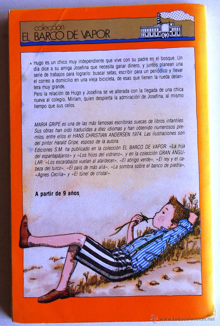 Libros de segunda mano: Hugo, de Maria Gripe. - Foto 2