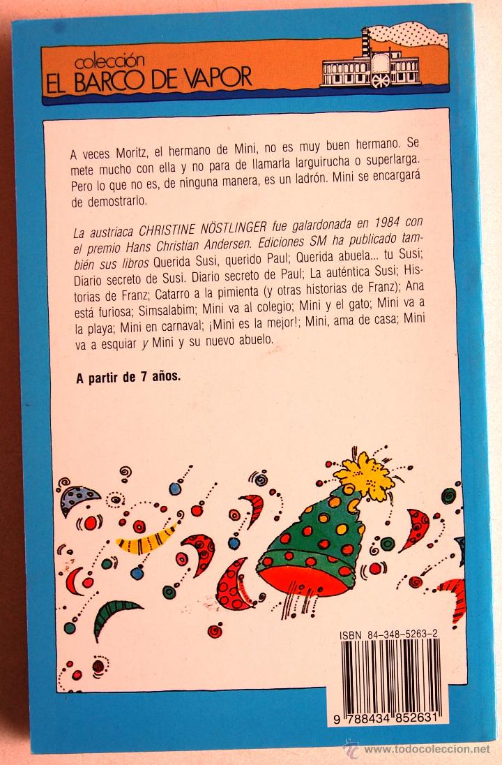 Libros de segunda mano: Mini detective, de Christine N&ouml;stlinger. - Foto 2