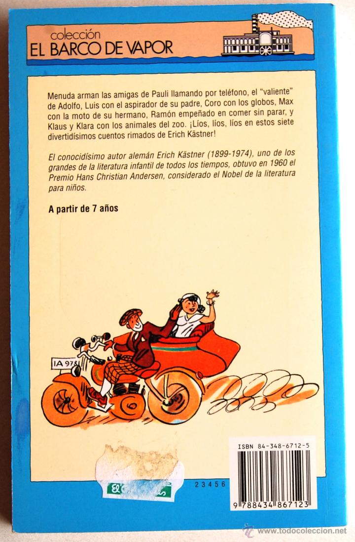 Libros de segunda mano: El tel&eacute;fono encantado, de Erich K&auml;stner. - Foto 2