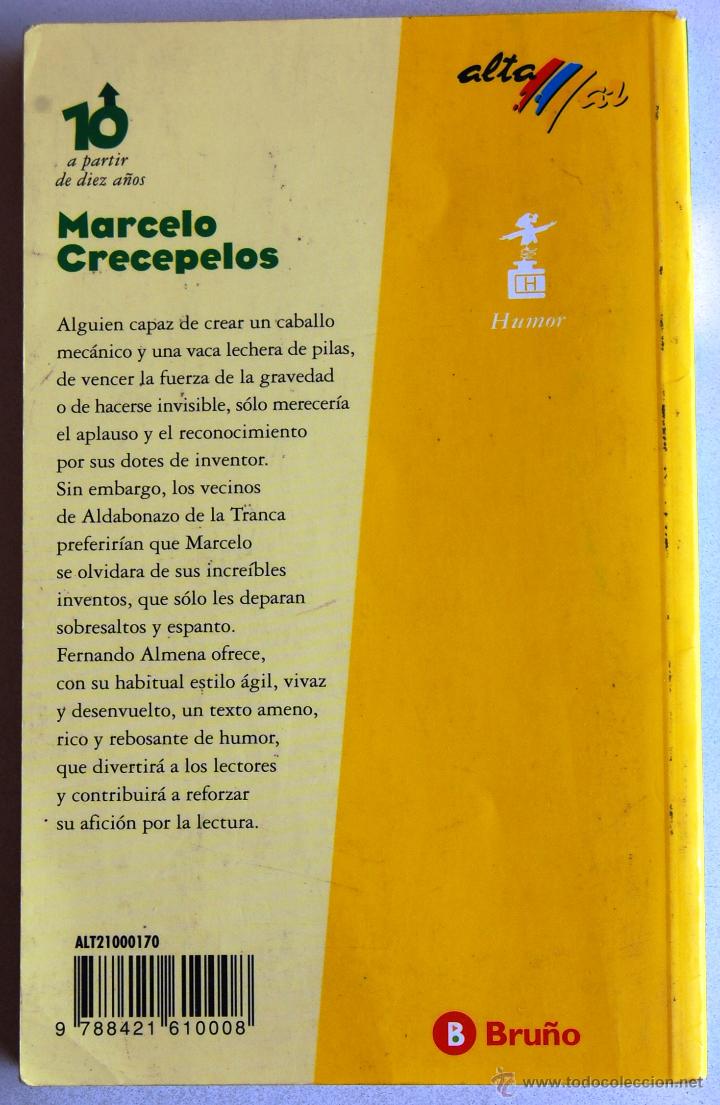 Libros de segunda mano: Marcelo crecepelos, de Fernando Almena. - Foto 2