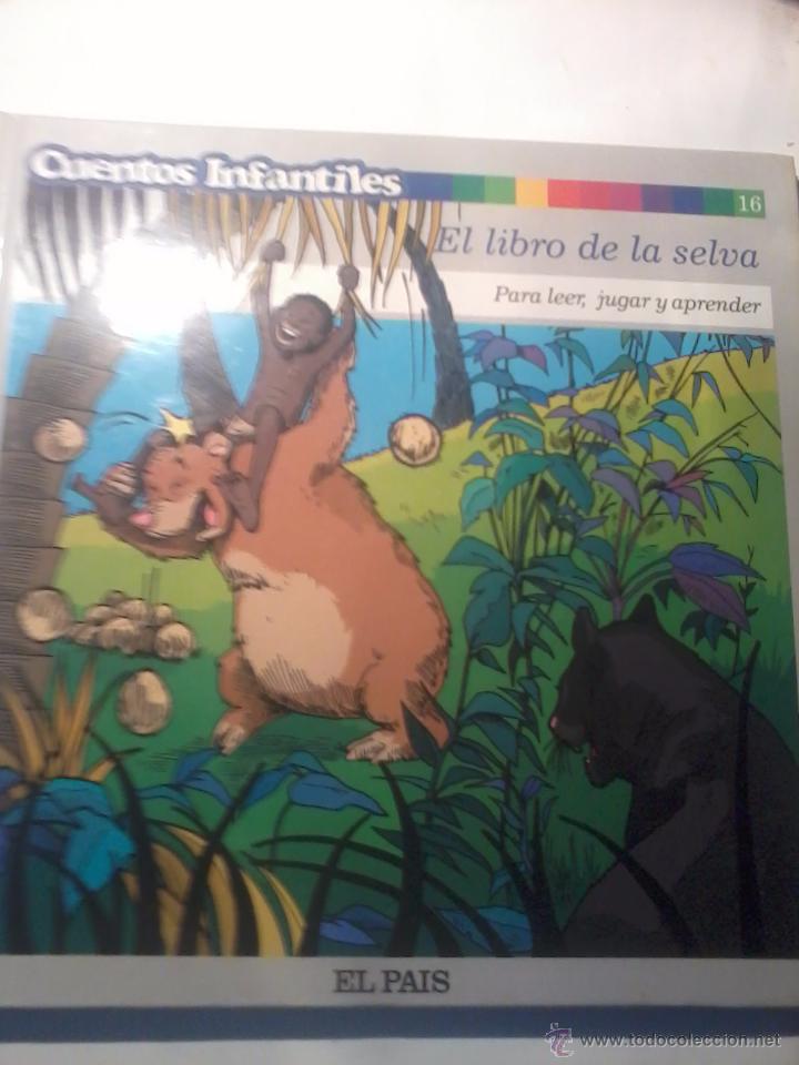 Libros de segunda mano: CUENTOS INFANTILES. EL LIBRO DE LA SELVA. PARA LEER, JUGAR Y APRENDER. EDIT. EL PAIS. EST2B1 - Foto 1