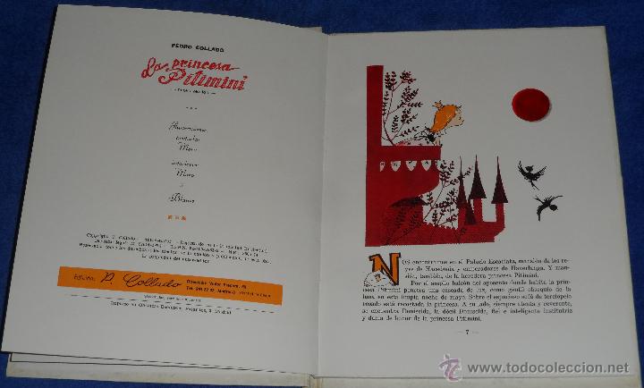 Libros de segunda mano: La princesa Pitimini - Pedro Collado (1&ordf; edici&oacute;n 1974) &iexcl;Impecable! - Foto 5