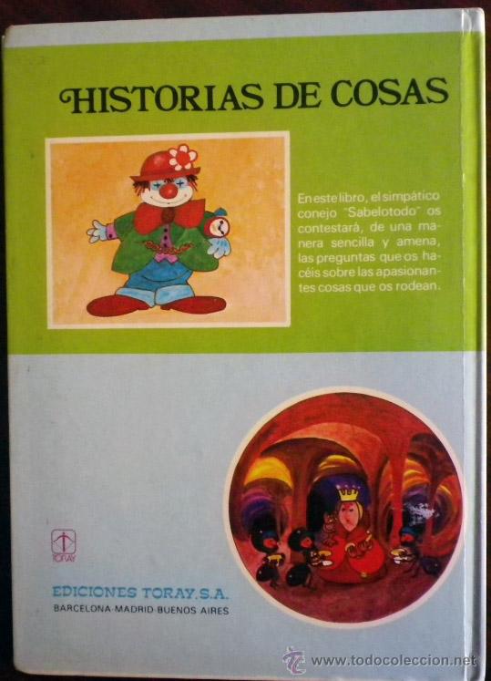 Libros de segunda mano: Historias de cosas. Tomo 2. Boada. Ed. Toray, 1978. - Foto 9