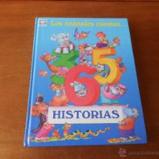 Libros de segunda mano: LOS ANIMALES CUENTAN... 365 HISTORIAS (HEMMA JOVEN) DOLORES LANZAS, ILUSTRACIONES CARLOS BUSQUETS. Lote 207923113