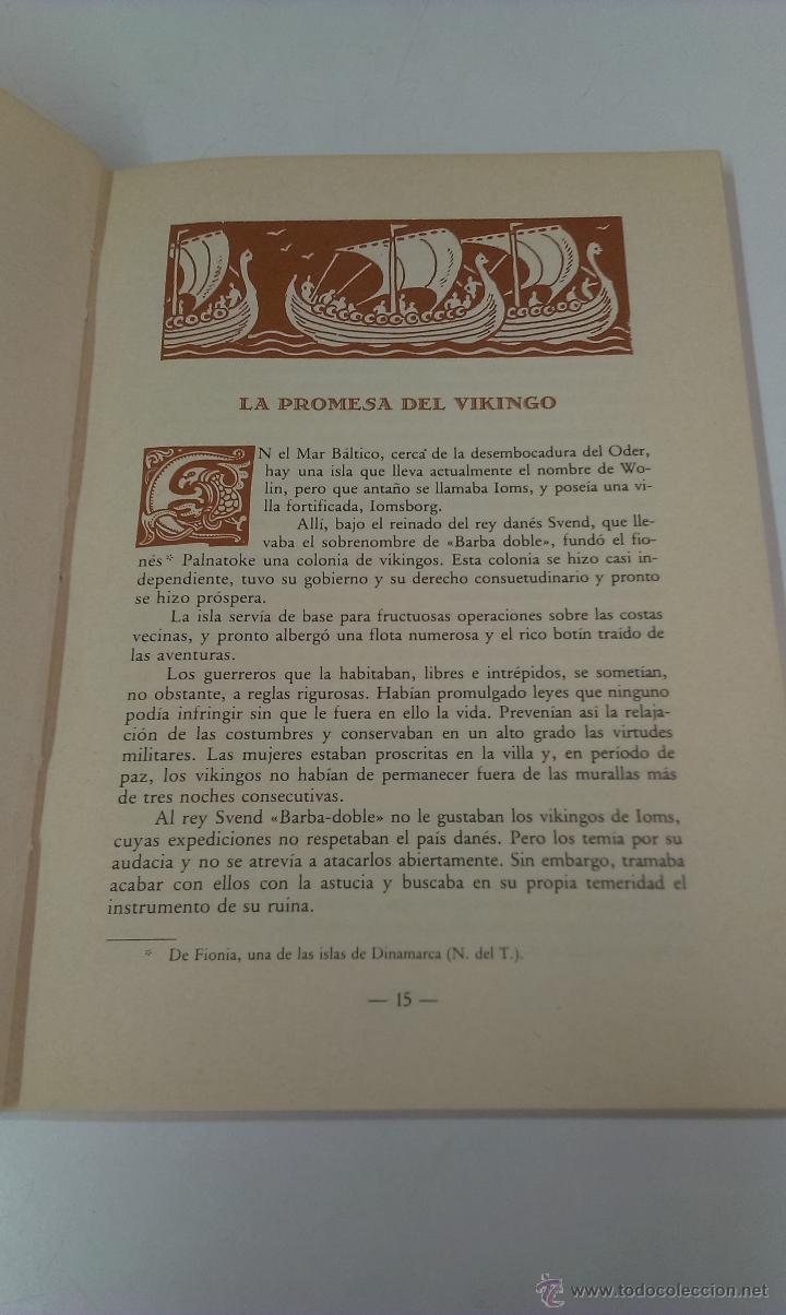 Libros de segunda mano: CUENTOS DE LOS VIKINGOS . CH. GUYOT & WEGENER - Foto 7