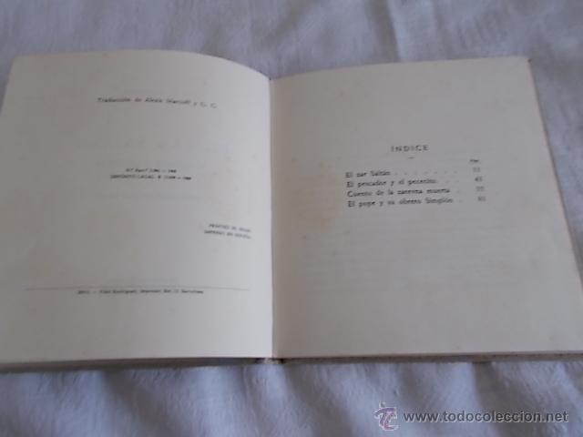 Libros de segunda mano: EL ZAR SALT&Aacute;N A.S. Puchkin - Foto 3