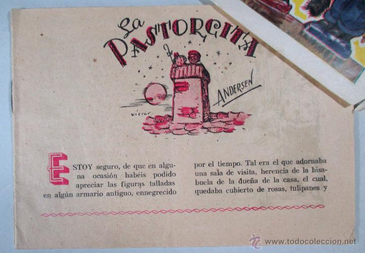 Libros de segunda mano: LA PASTORCITA - ANDERSEN - CUENTO ED. AMELLER N&ordm; 3 - Foto 2