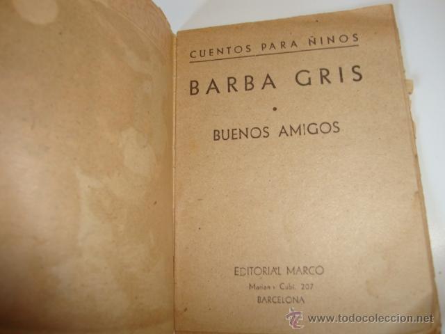 Libros de segunda mano: ANTIGUO CUENTO BARBA GRIS - Foto 2